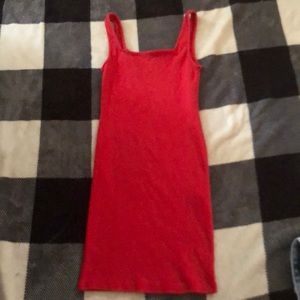 Red dress